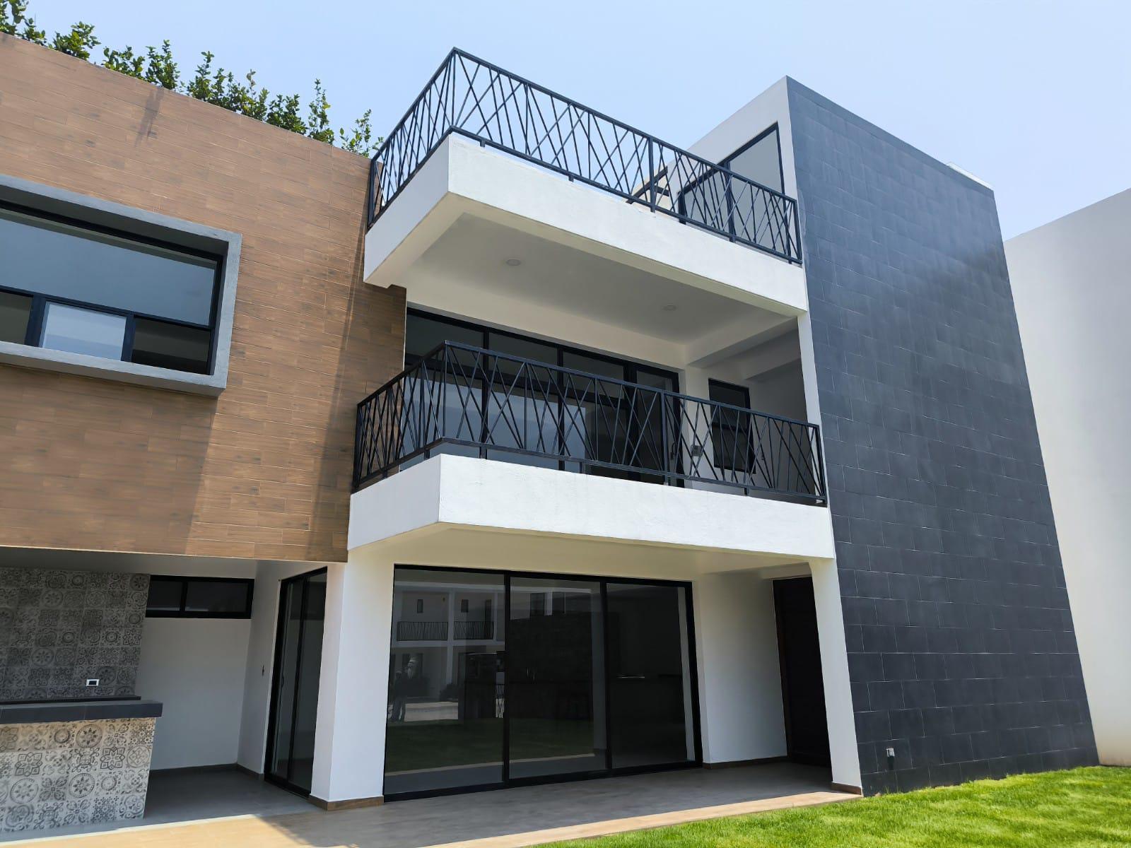 Fachada de casa moderna