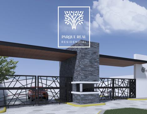 Render de la entrada de Parque Real Residencial